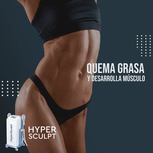 Hypersculpt Quema grasa localizada y desarrolla músculo.