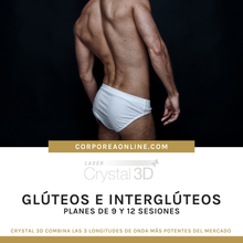 Cargar imagen en el visor de la galería, Depilación láser de glúteos e interglúteos