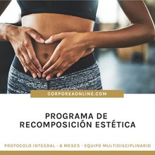Cargar imagen en el visor de la galería, Programa de recomposición estética - Corporea OnLine