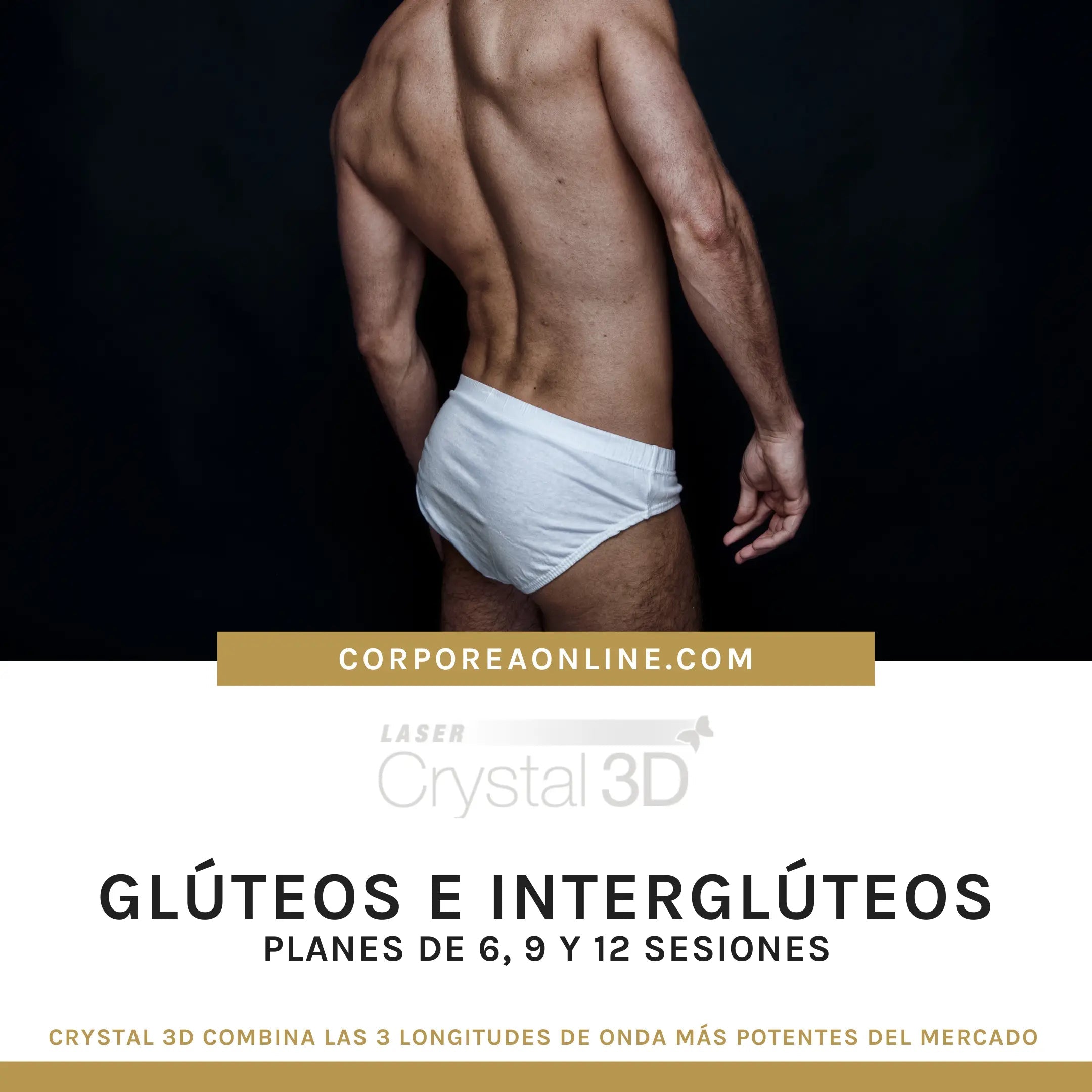 Depilación láser de glúteos e interglúteos
