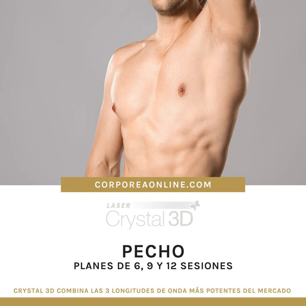 Depilación láser en pecho Corporea OnLine – Clínica Corpórea