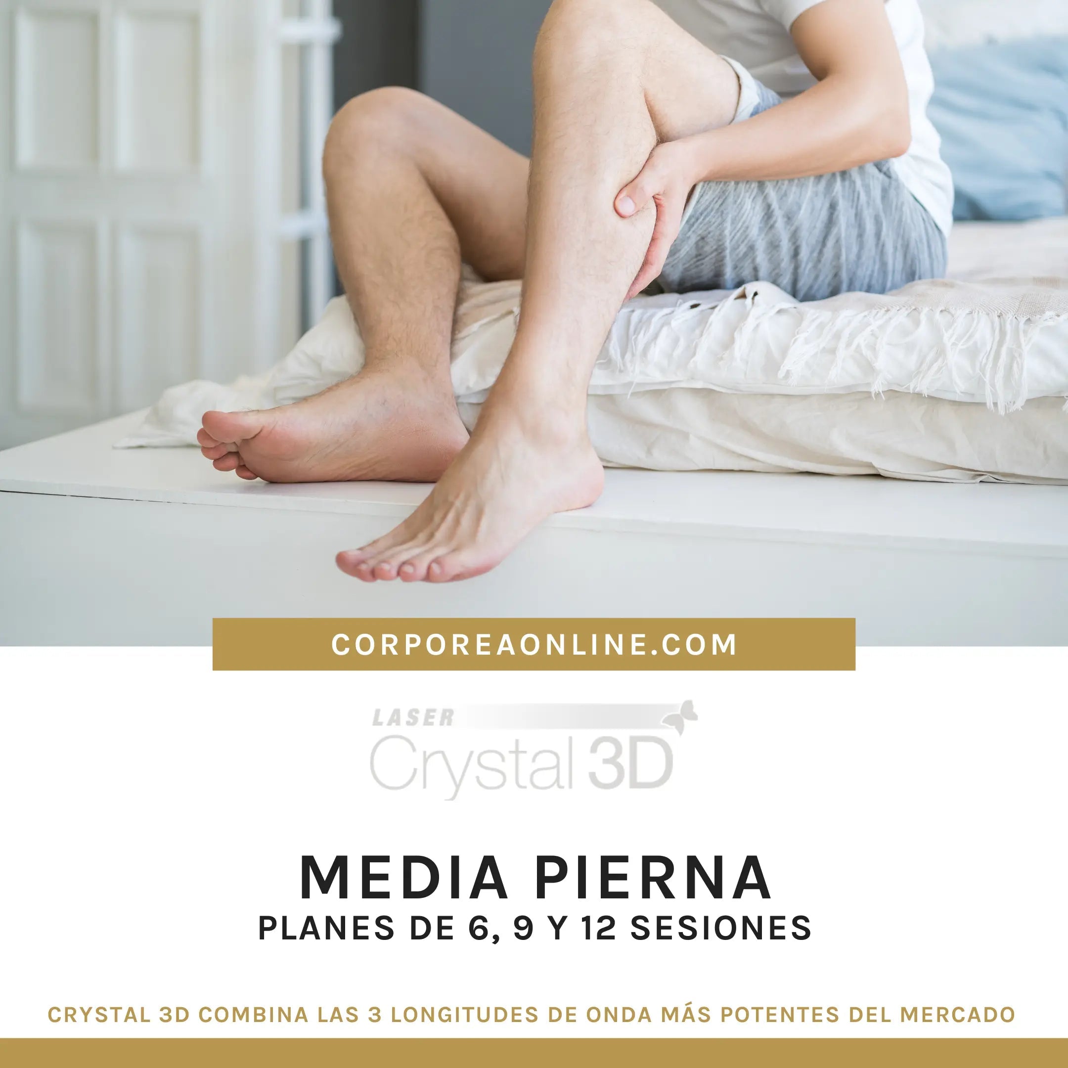 Depilación láser para media pierna Corporea OnLine – Clínica